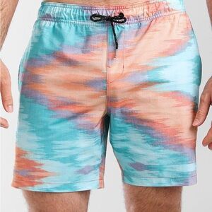 Multicolor Swim Shorts